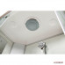 Душевая кабина Deto EM1512 L с LED-подсветкой и гидромассажем