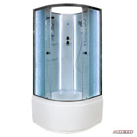 Душевая кабина Deto EM4590 N без крыши, с LED-подсветкой
