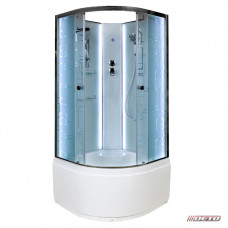 Душевая кабина Deto EM4590 N без крыши, с LED-подсветкой