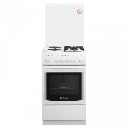 Газовая плита De Luxe 506022.05ГЭ (КР) ЧР-030 белый