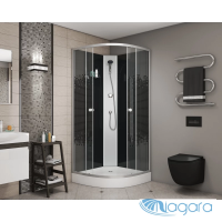 Душевая кабина Niagara NG-4501-14BK без крыши