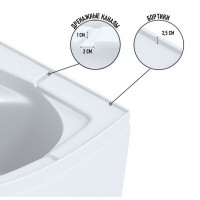Душевая кабина Niagara NG-7508-14BK без крыши
