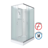 Душевая кабина Niagara NG-43085-14QBK без крыши