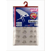 Чехол для гладильной доски Eurogold Premium metallic C34F3M