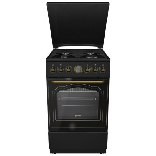 Газовая плита Gorenje K52CLB антрацит