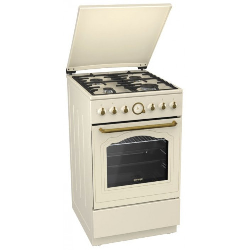 Газовая плита Gorenje K52CLI бежевый
