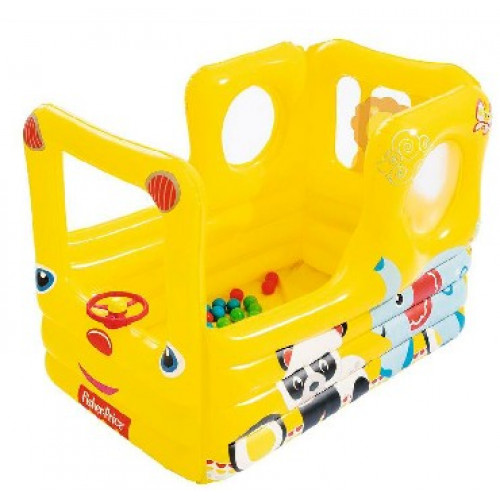 Игровой центр Best Way 93506 Школьный автобус Fisher Price, 137*96*96 см