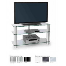 Стойка для TV MD 525 алюм/дымч