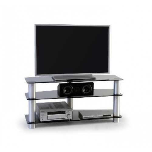 Стойка для TV MD 527 алюм/дымч