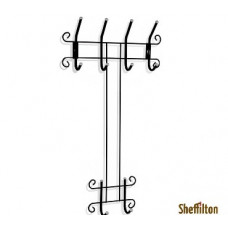 Вешалка Sheffilton Грация 780 черный/серый