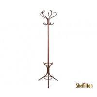 Вешалка Sheffilton SHT-642 коричневый муар/черный